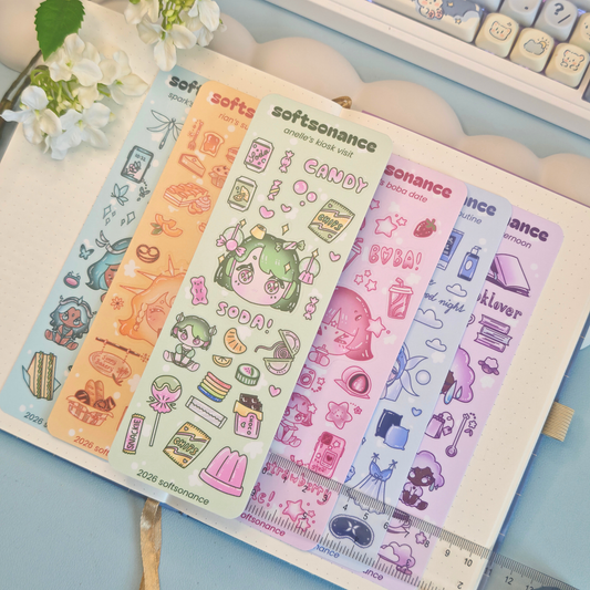 anelle's kiosk visit stickersheet - h:its