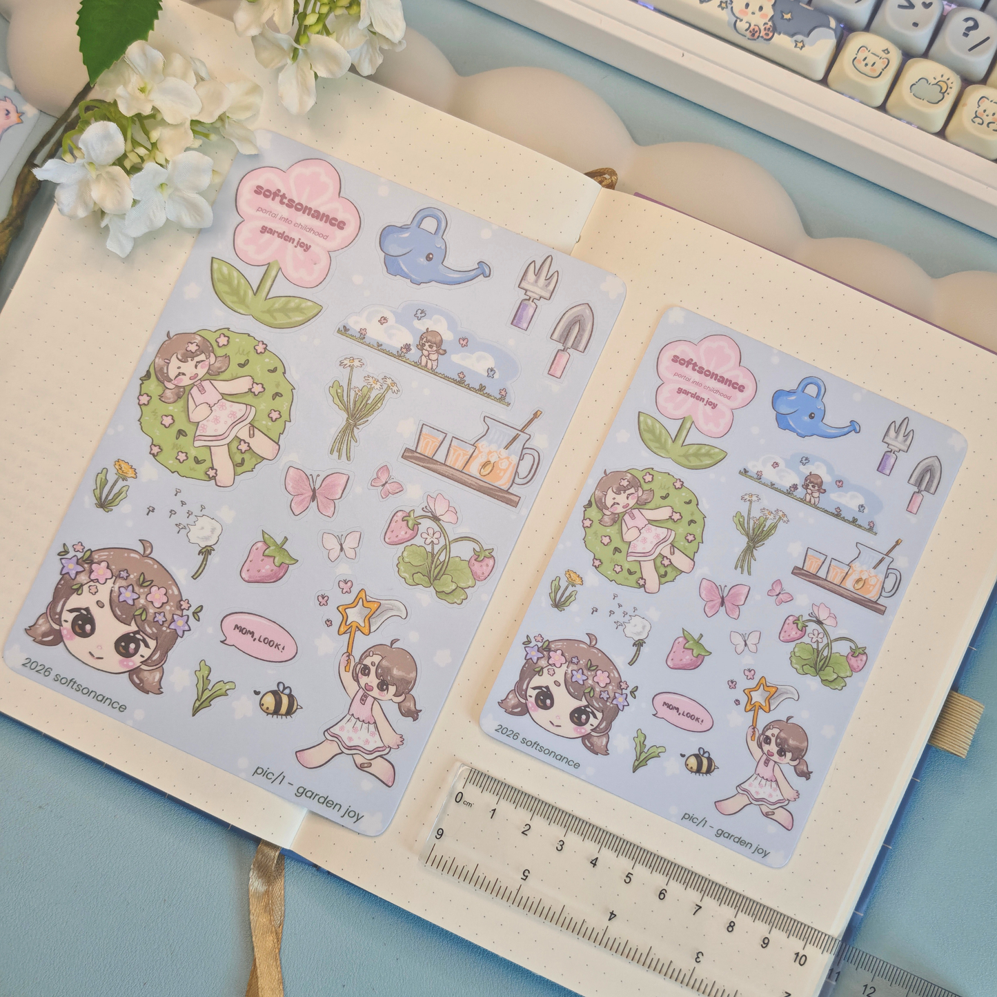 BUNDLE portals into childhood stickersheets - pic/pt1 (-25%)