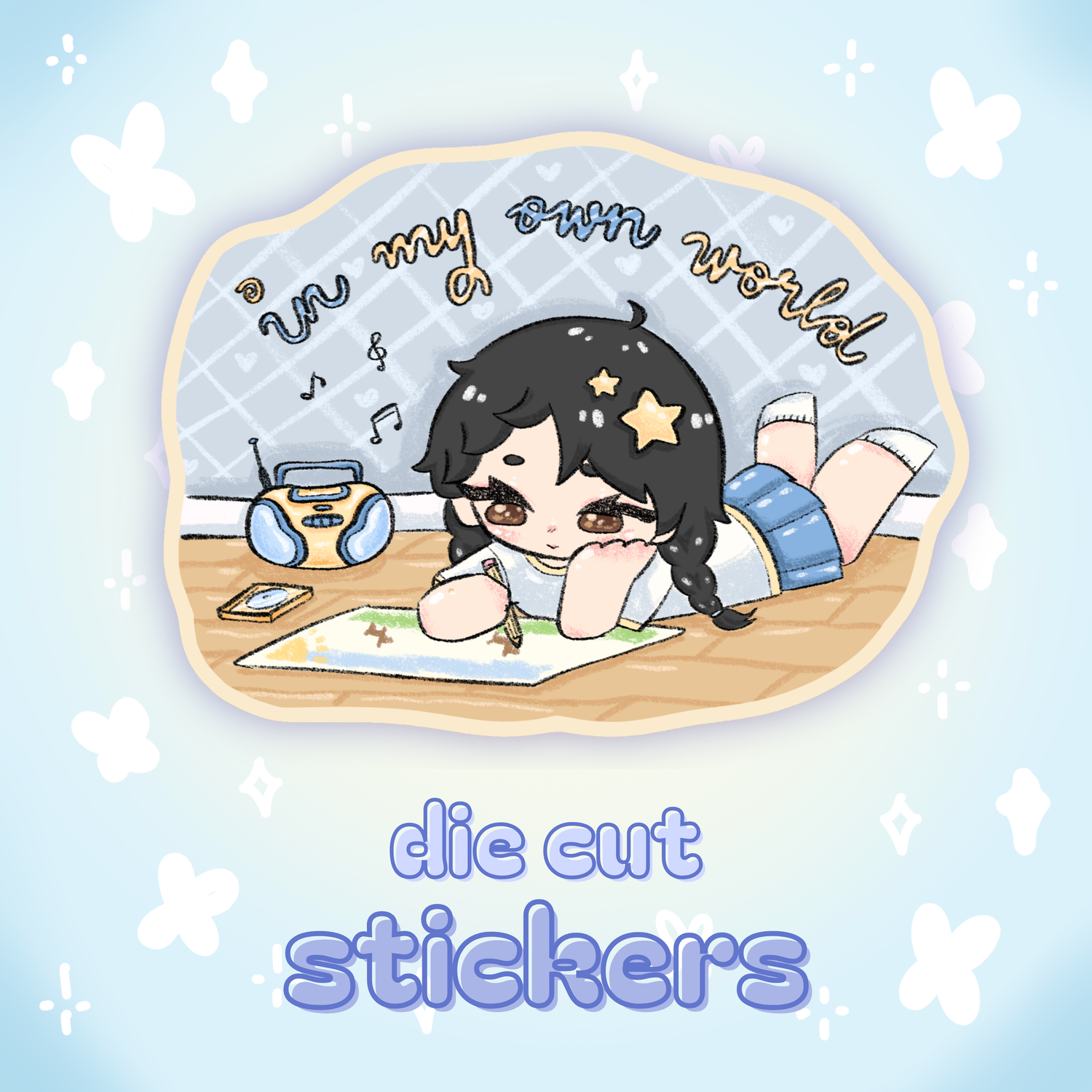 die cut stickers