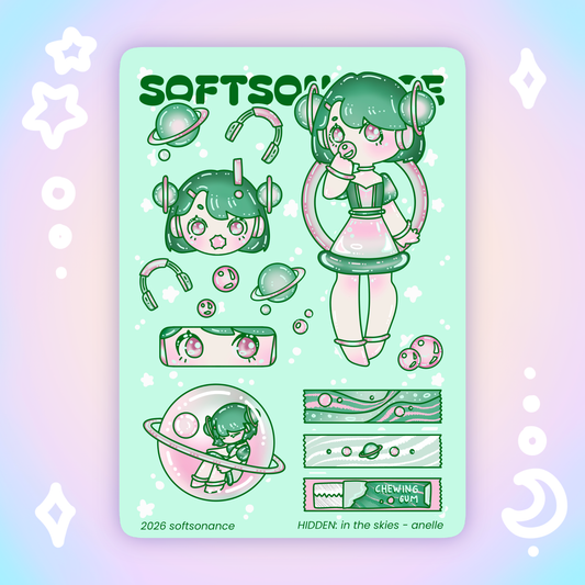 anelle stickersheet - h:its