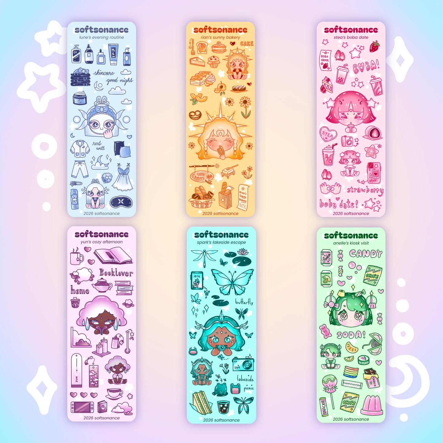 BUNDLE himmel hobbies stickersheets - h:its (-25%)