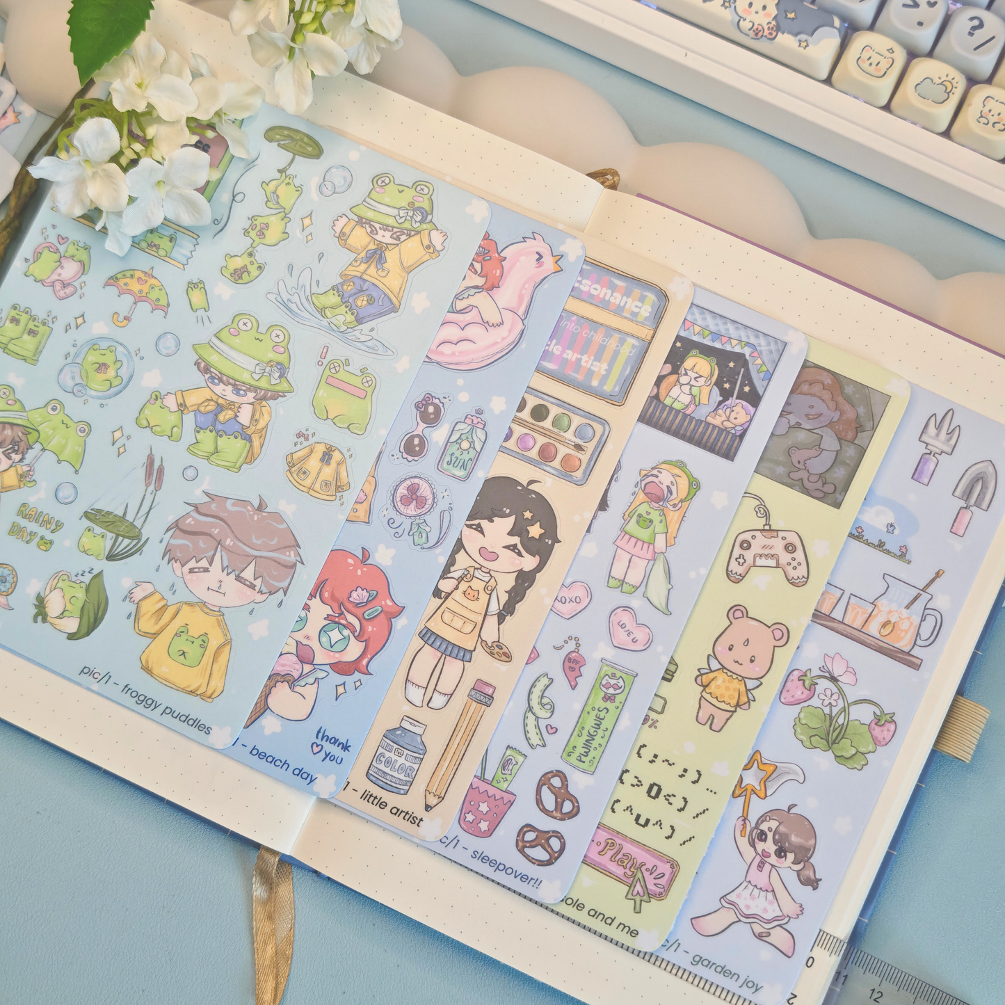 BUNDLE portals into childhood stickersheets - pic/pt1 (-25%)