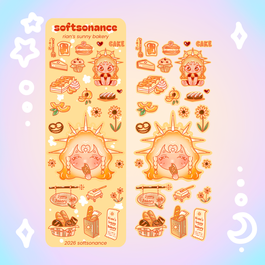 rian's sunny bakery stickersheet - h:its