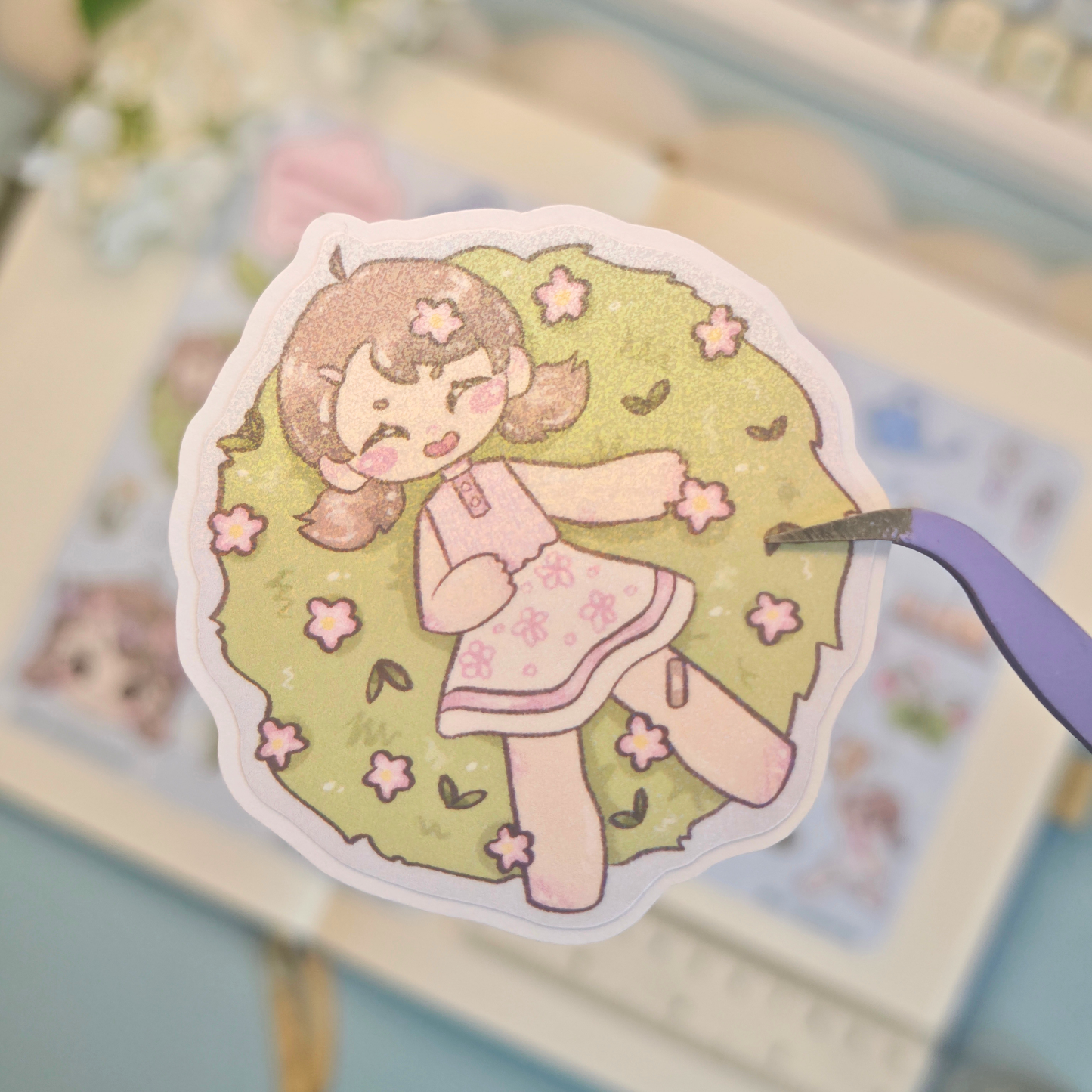garden joy holo stickers - pic/pt1