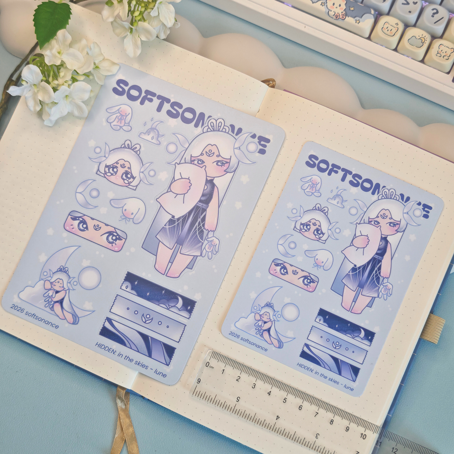 lune stickersheet - h:its