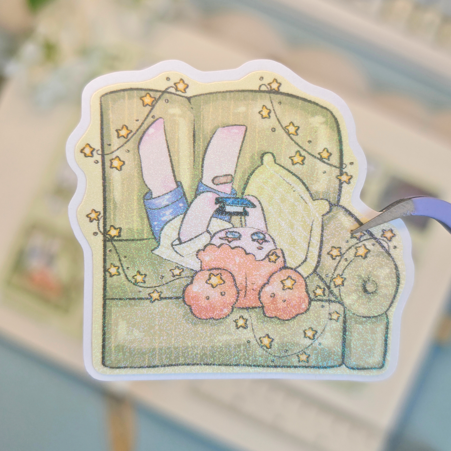 my console & me holo stickers - pic/pt1