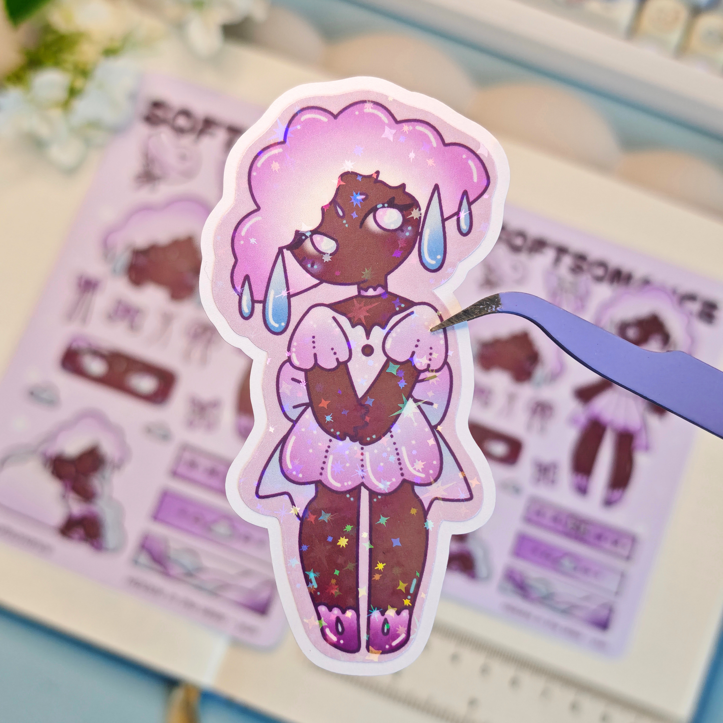 himmel faes holo stickers - h:its