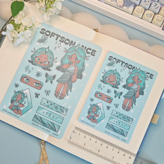 spark stickersheet - h:its