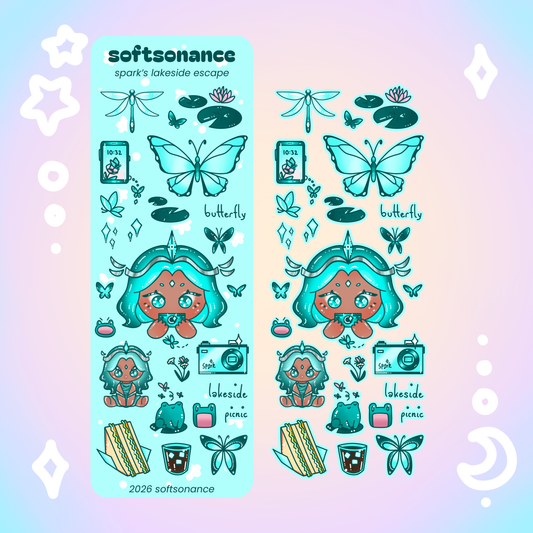 spark's lakeside escape stickersheet - h:its