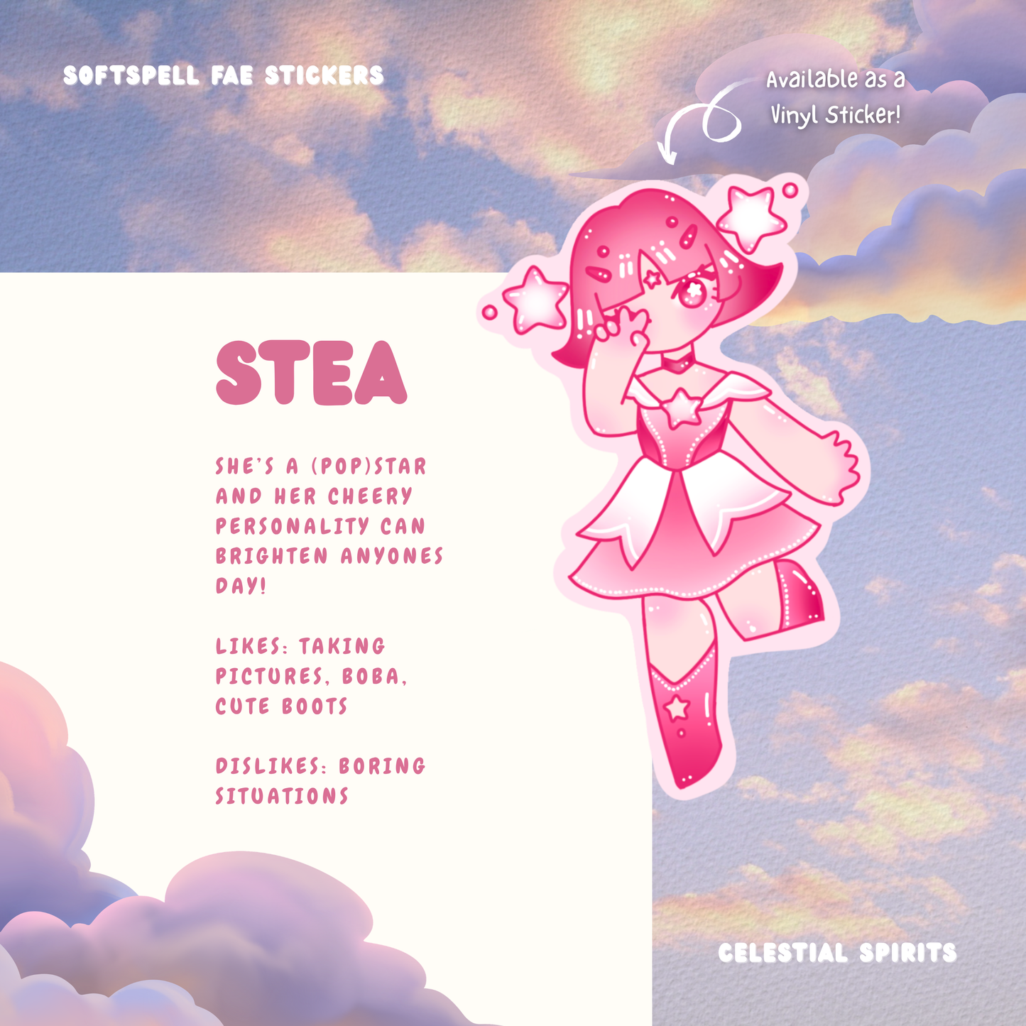 stea's boba date stickersheet - h:its